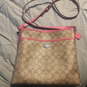 Authentic Coach cross-body bag